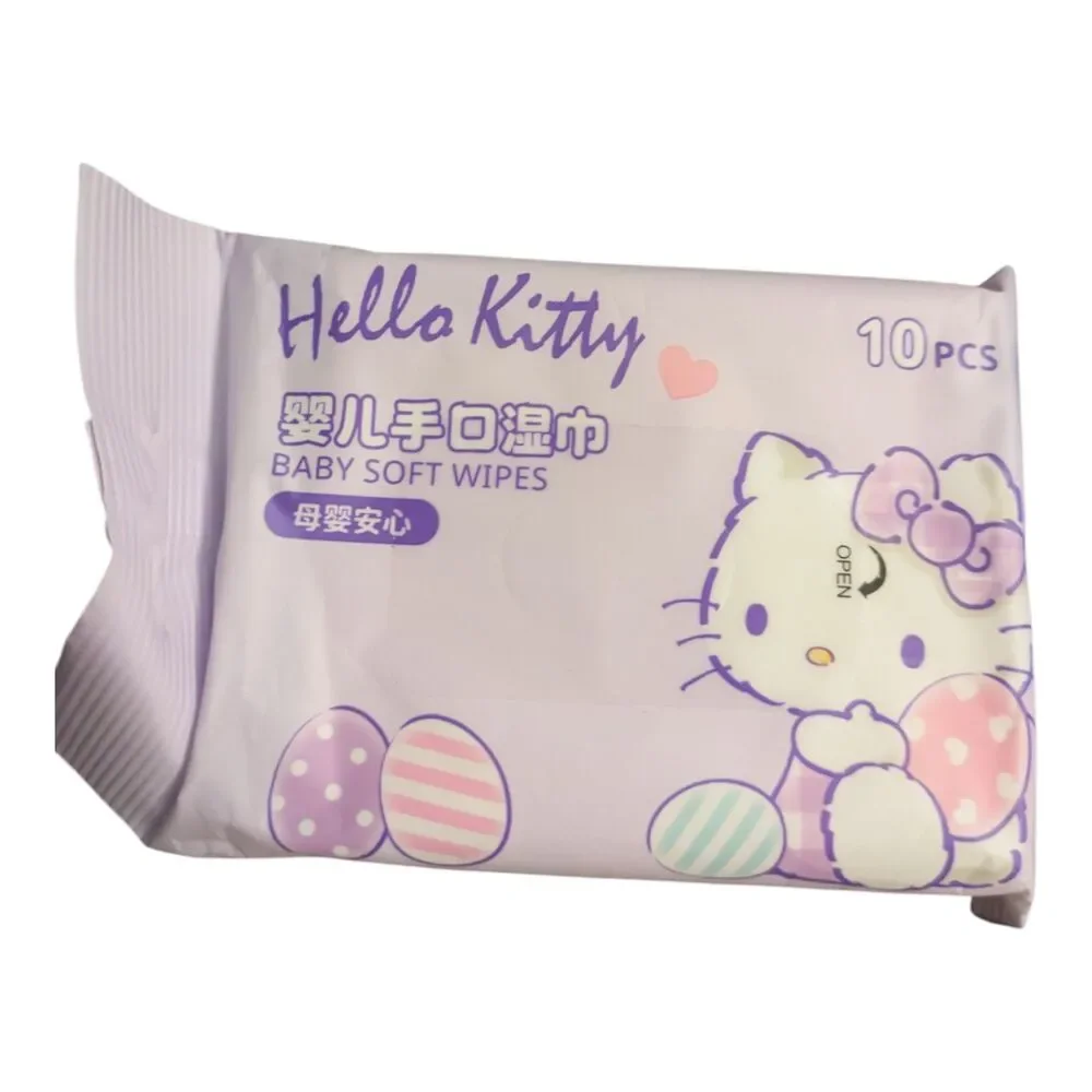 Hello Kitty Bundle Mirror + Hand Sanitizer Holder + Wipes - Picture 4 of 6